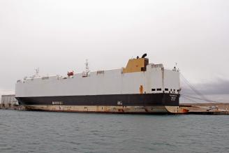 El buque ‘Paganella’ recala en el puerto de Palma para transportar 700 vehículos
